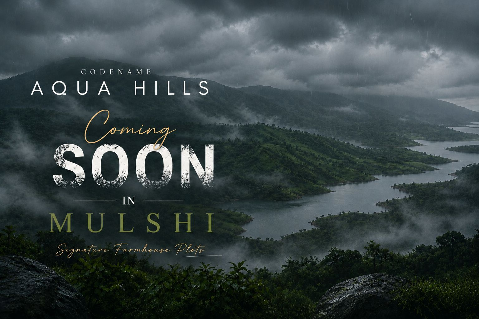 Codename Aqua Hills — Luxury Farmhouse Plots at Mulshi